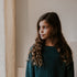 Chunky Knitted Sweater - PETROL
