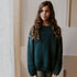Chunky Knitted Sweater - PETROL