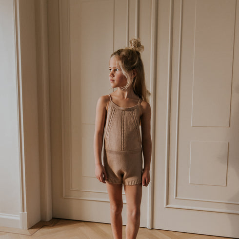 Knitted Summer Playsuit - SHELL