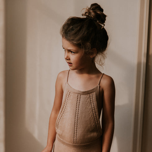 Knitted Summer Playsuit - SHELL