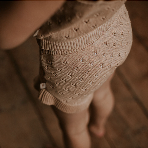 Knitted Summer Shorts - OAT
