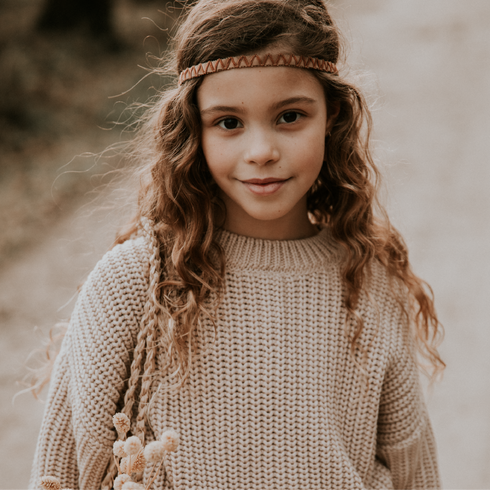 Chunky Knitted Sweater - MOON