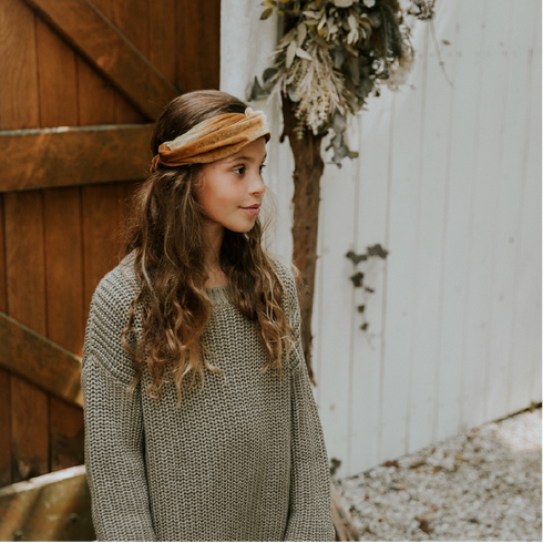 Chunky Knitted Sweater - SAGE (PO)