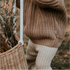 Chunky Knitted Sweater - TOFFEE