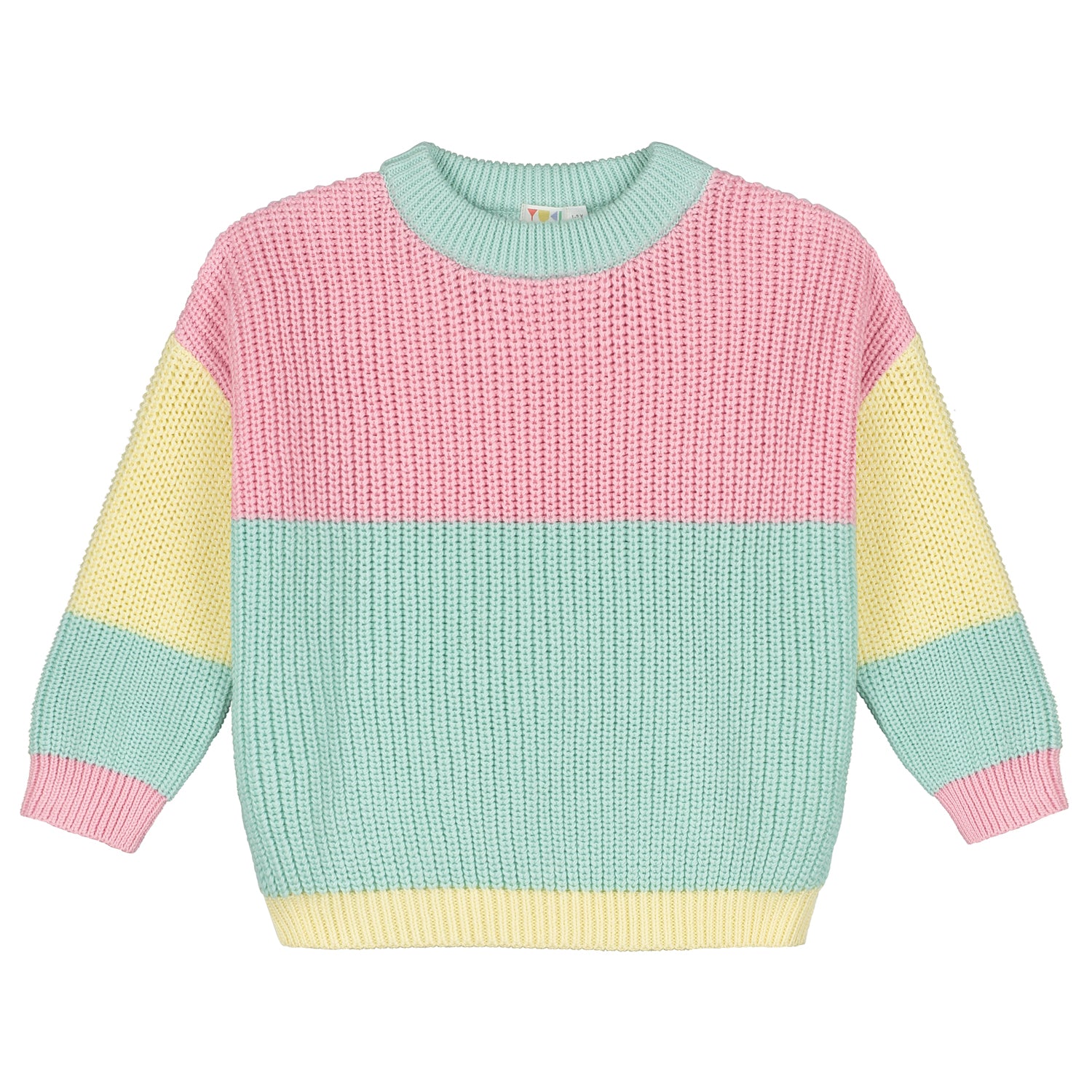 最上の品質な Color-Block-Sweater-STICKY- キッズ・ファミリー